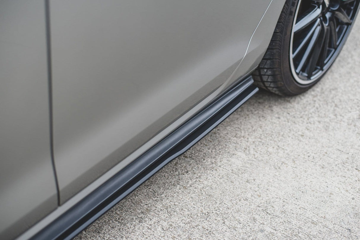 Maxton Design Racing Durability Side Skirts Diffusers | VW Mk7 GTI