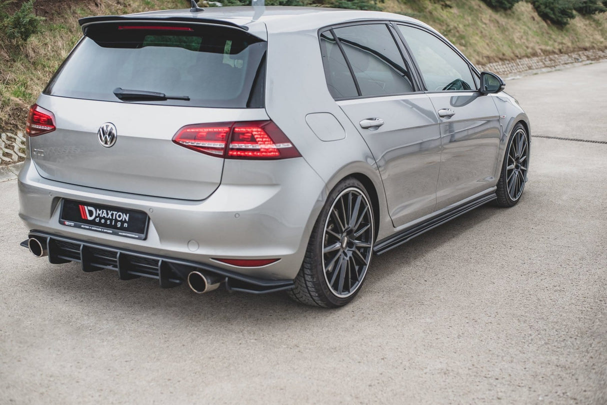 Maxton Design Racing Durability Side Skirts Diffusers | VW Mk7 GTI