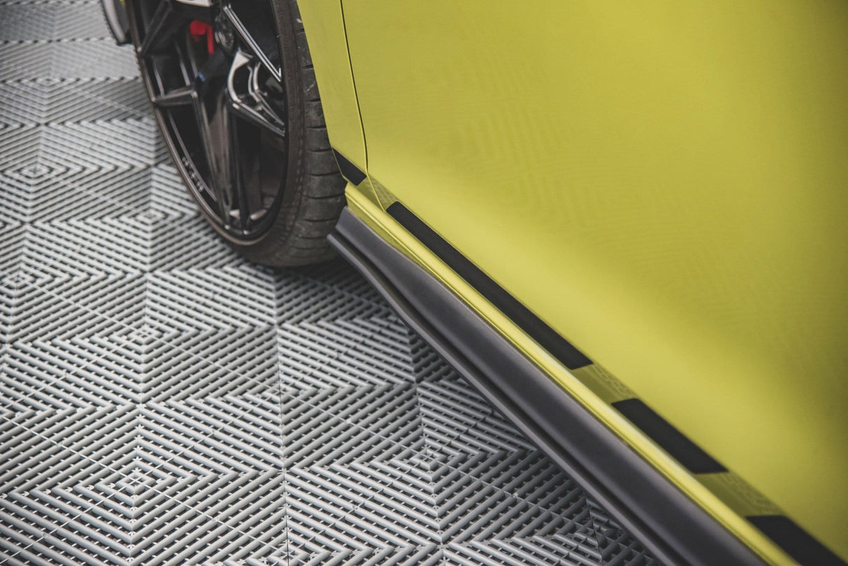 Maxton Design Racing Durability Side Skirts Diffusers Volkswagen Golf Mk8 GTi / GTi Clubsport / R-Line
