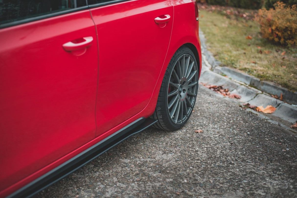 Maxton Design Racing Durability Side Skirts Diffusers Volkswagen Golf GTi Mk6