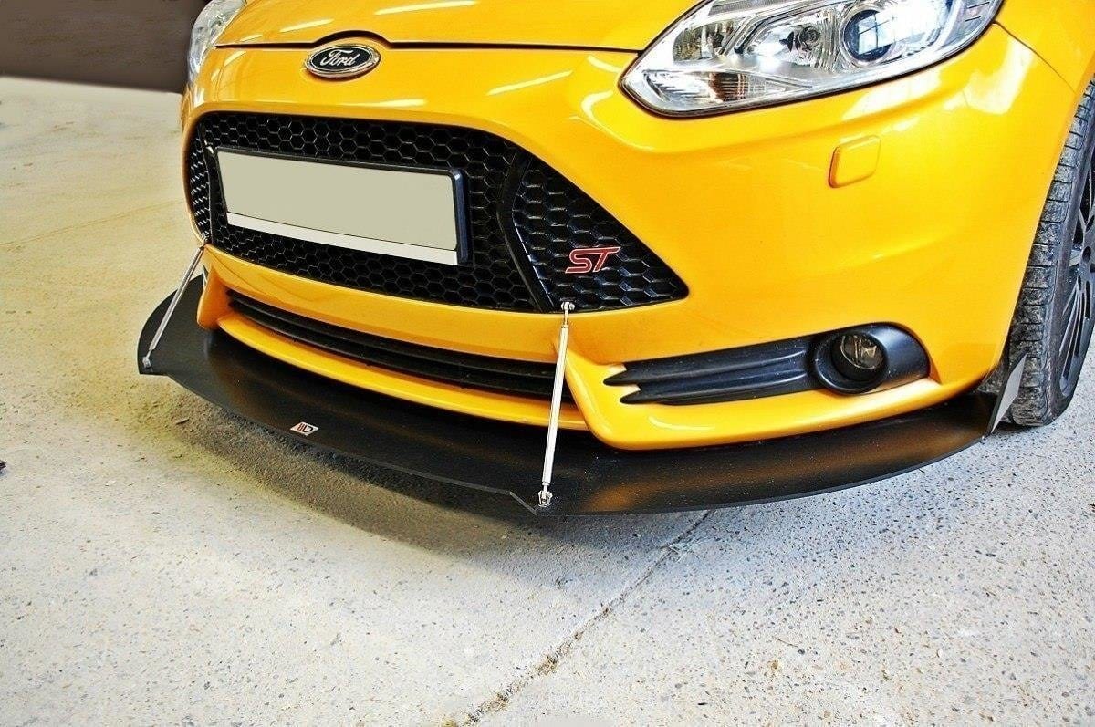 Maxton Design Racing Front Splitter V.2 Ford Focus St MK3