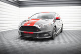 Maxton Design Racing Front Splitter V.3 Ford Focus St MK3 Fl