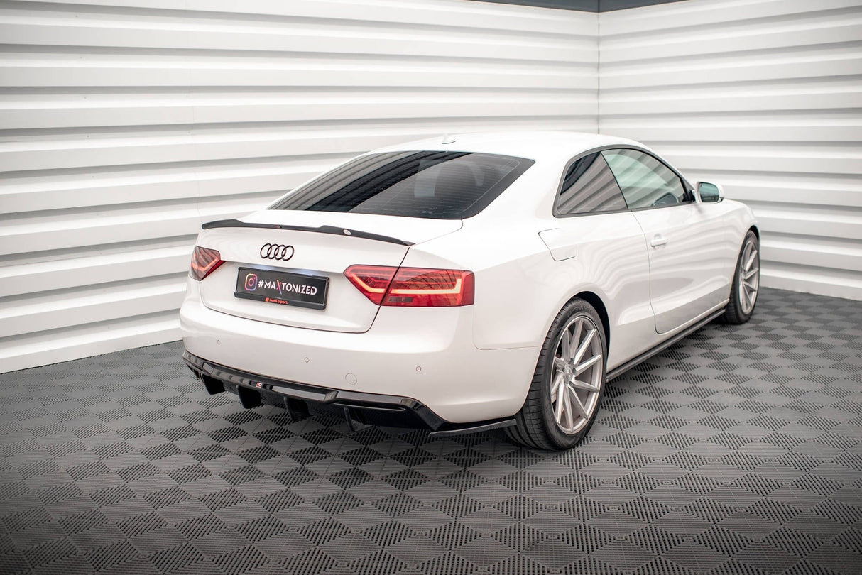 Maxton Design Rear Side Splitters Audi A5 Coupe 8T Facelift (Set Valance)
