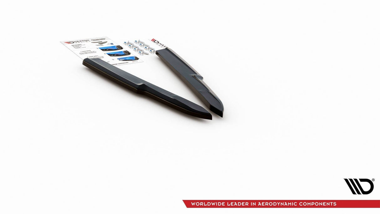 Maxton Design Rear Side Splitters Audi A6 C8 S-Line