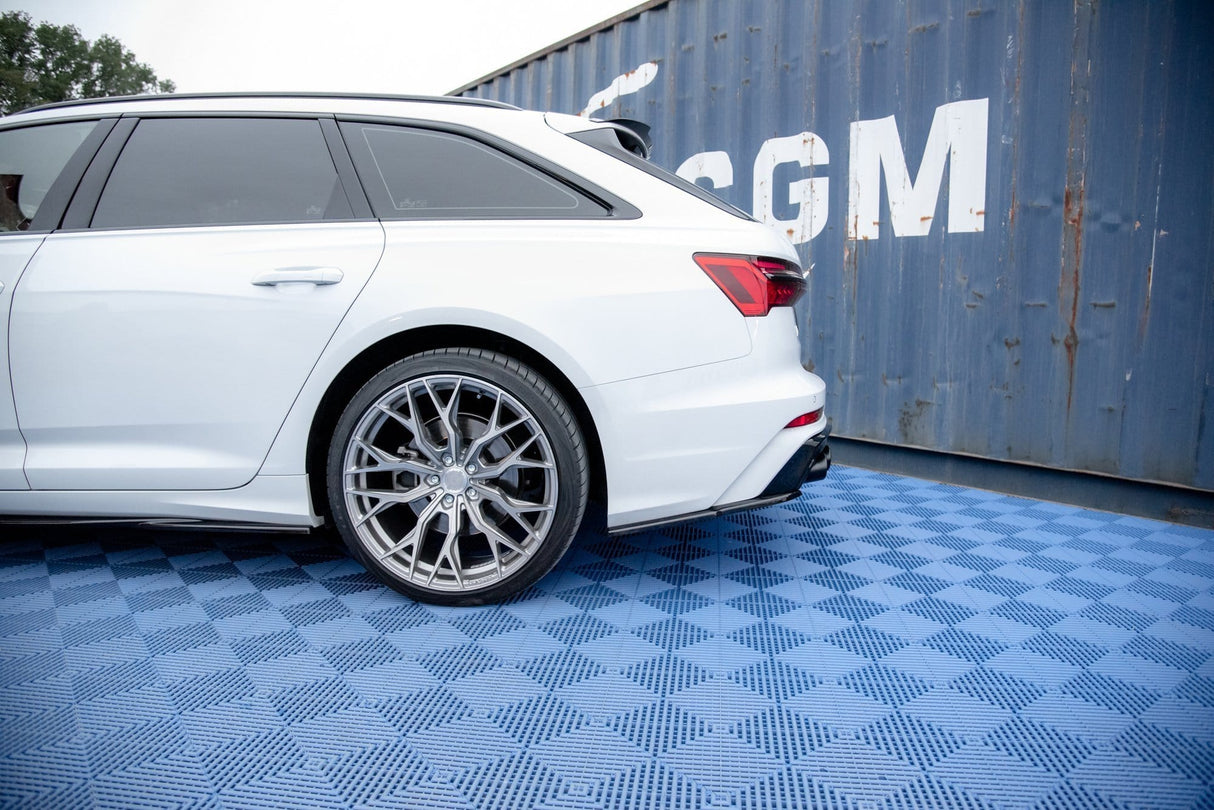 Maxton Design Rear Side Splitters Audi A6 C8 S-Line