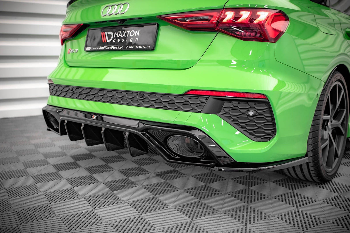 Maxton Design Rear Size Splitters - Audi / 8Y / RS3