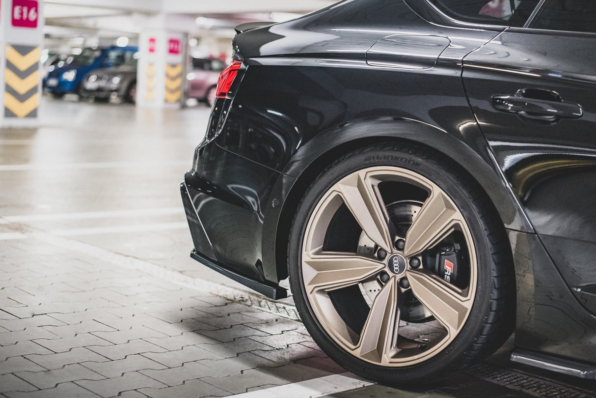 Maxton Design Rear Side Splitters Audi RS5 F5 Facelift
