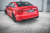 Maxton Design Rear Side Splitters Audi S3 Sedan 8V