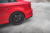 Maxton Design Rear Side Splitters Audi S3 Sedan 8V