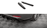 Maxton Design Rear Side Splitter (Set for Valance) - Audi / S5 / Coupe / Sportback / F5