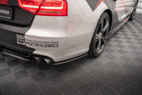Maxton Design Rear Side Splitters Audi S8 D4