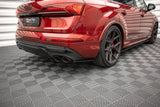 Maxton Design Rear Side Splitters - Audi / SQ7 / Q7 S-Line Mk2 (4M) Facelift
