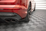 Maxton Design Rear Side Splitters - Audi / SQ7 / Q7 S-Line Mk2 (4M) Facelift