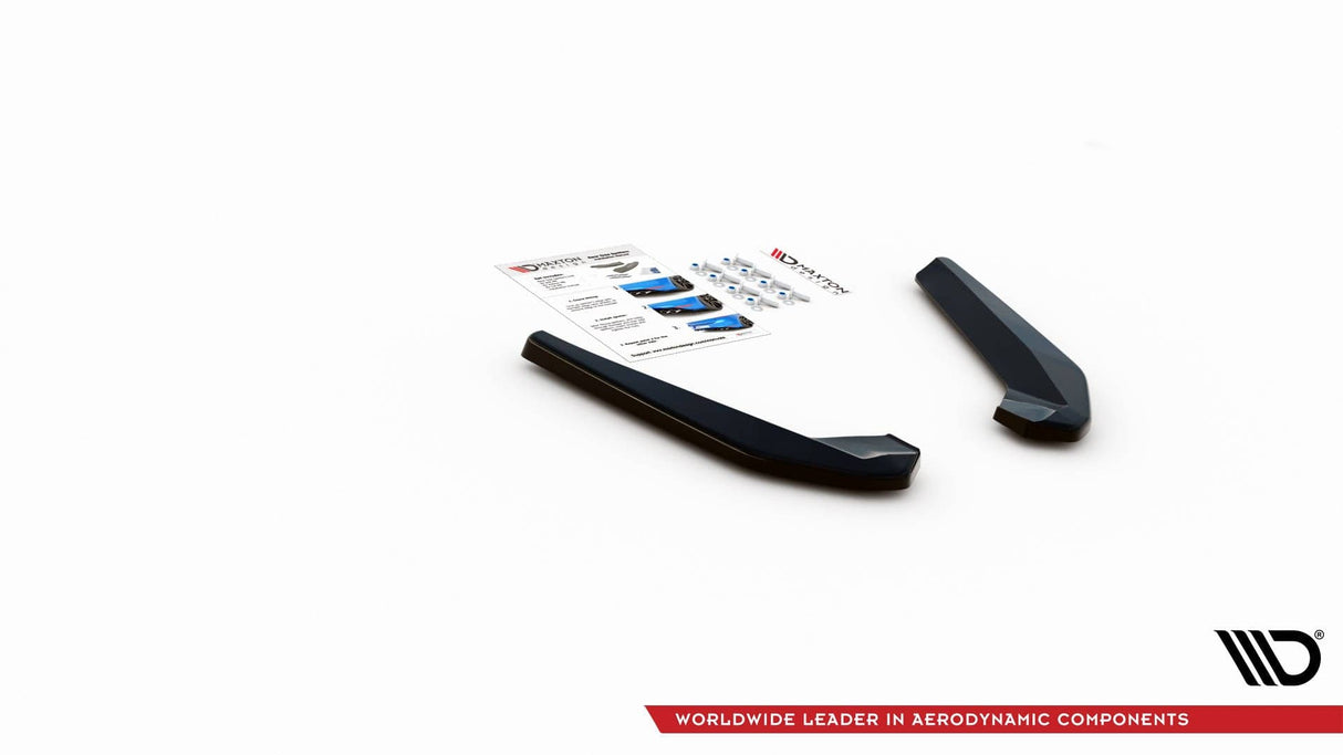 Maxton Design Rear Side Splitters - BMW / F48 / X1 / M-Pack