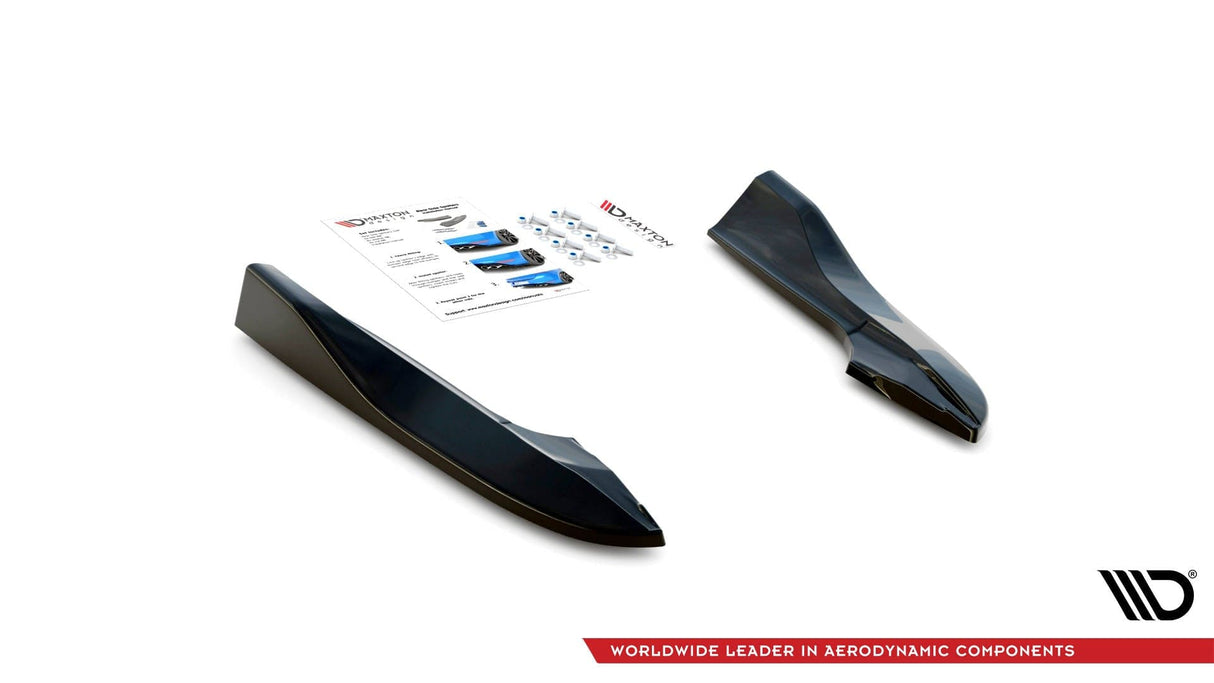 Maxton Design Rear Side Splitters Dodge Challenger RT MK3 Facelift