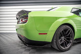Maxton Design Rear Side Splitters Dodge Challenger SRT Hellcat Widebody MK3