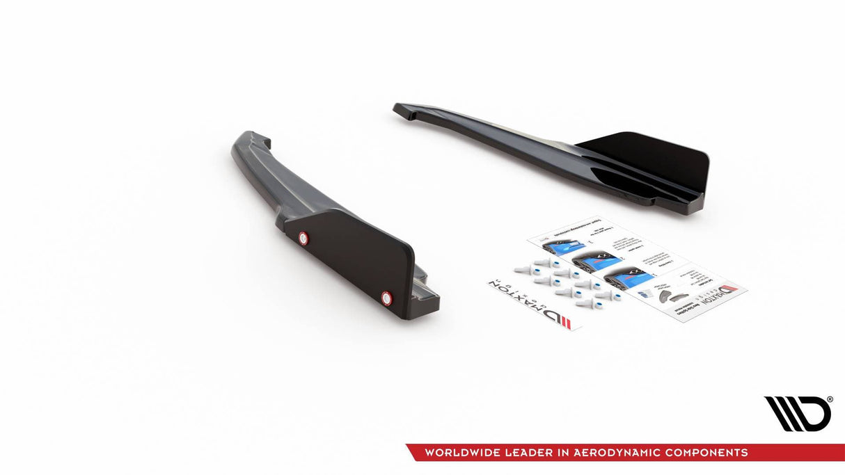 Maxton Design Rear Side Splitters + Flaps V.1 BMW M8 Gran Coupe F93
