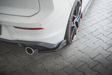 Maxton Design Rear Side Splitters + Flaps V.2 Volkswagen Golf Mk8 GTi