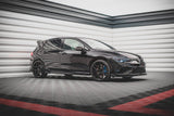 Maxton Design Rear Side Splitters + Flaps V.2 - VW Golf R Mk8