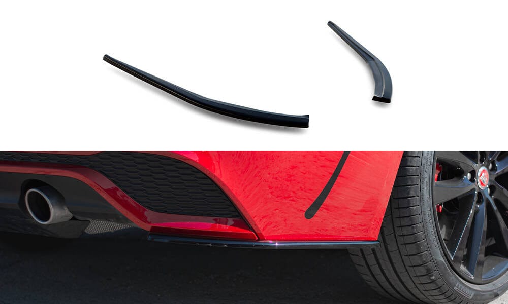 Maxton Design Rear Side Splitters Jaguar Xe R-Dynamic X760 Facelift