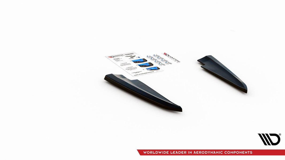 Maxton Design Rear Side Splitters Maserati Ghibli MK3