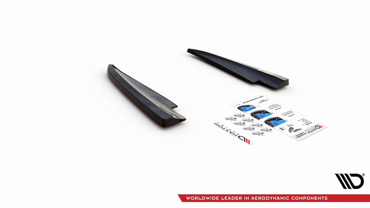 Maxton Design Rear Side Splitters Maserati Ghibli MK3