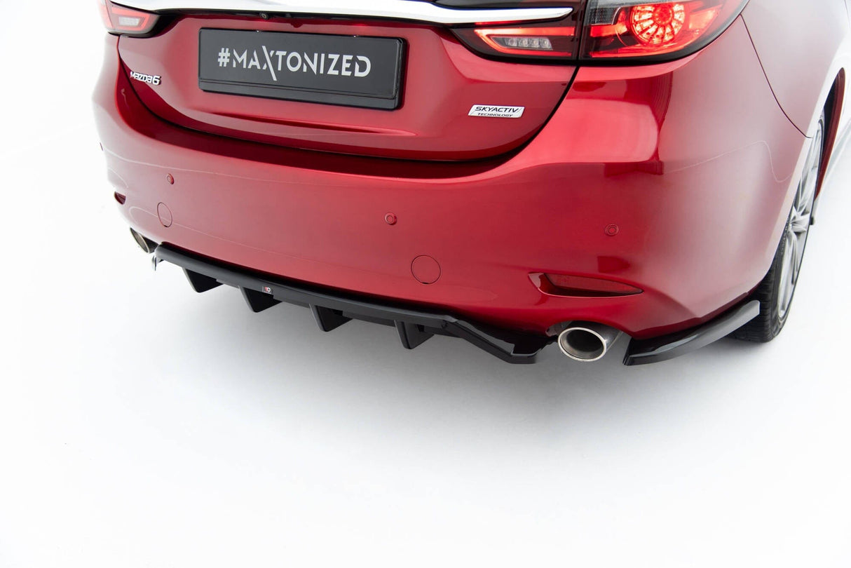 Maxton Design Rear Side Splitters Mazda 6 Sedan MK3 Facelift