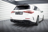 Maxton Design Rear Side Splitters Mercedes-Benz C AMG-Line / 43 AMG W206
