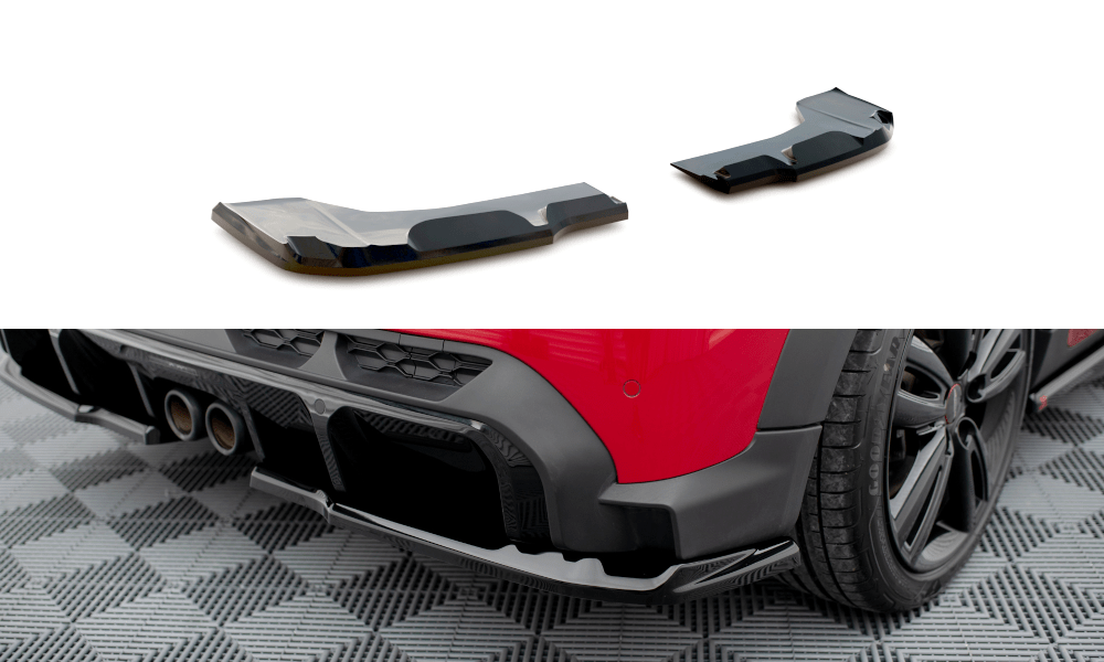 Maxton Design Rear Side Splitters MINI Cooper S John Cooper Works (5 Door) F55 Facelift