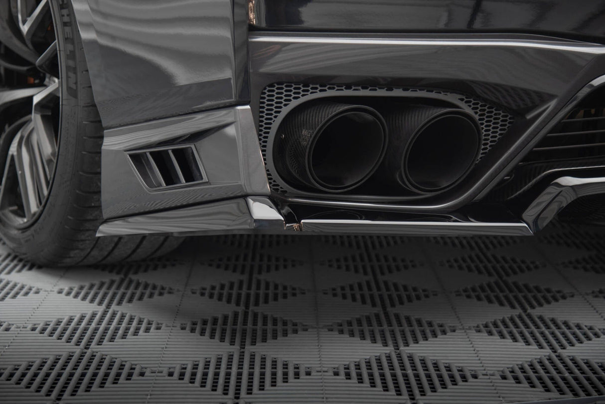 Maxton Design Rear Side Splitters Nissan Gtr R35 Facelift