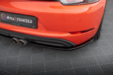 Maxton Design Rear Side Splitters Porsche 718 Cayman 982C