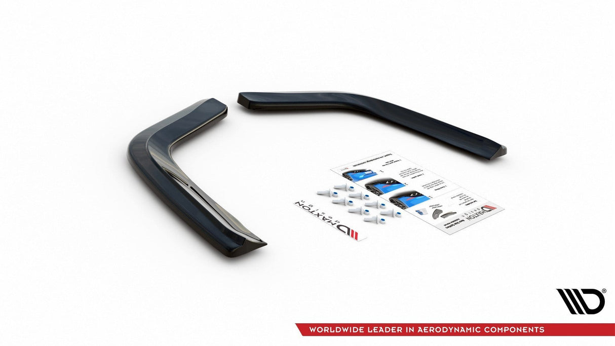 Maxton Design Rear Side Splitters Porsche Panamera Turbo / GTS 971