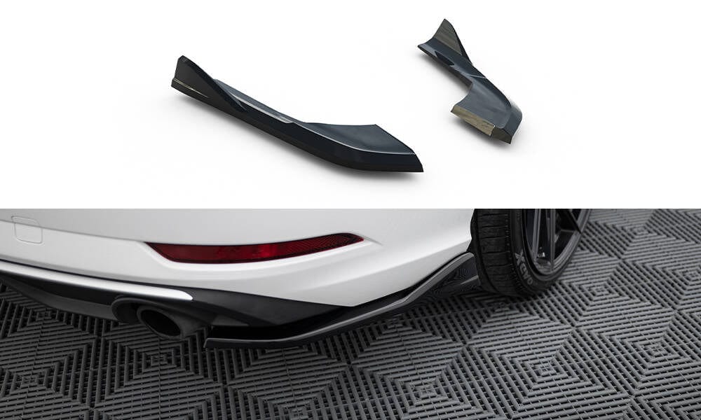 Maxton Design Rear Side Splitters V.1 Audi A3 Sedan 8V Facelift