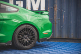 Maxton Design Rear Side Splitters V.1 + Flaps Ford Mustang GT MK6 Facelift