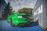Maxton Design Rear Side Splitters V.1 + Flaps Ford Mustang GT MK6 Facelift