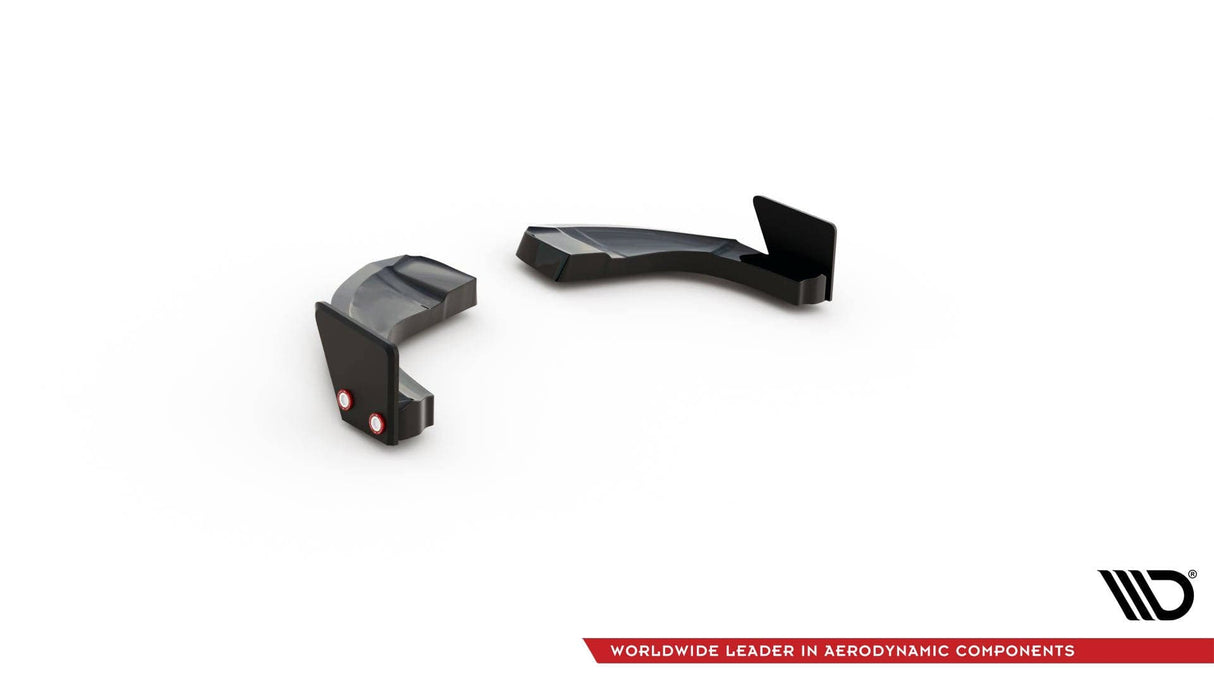 Maxton Design Rear Side Splitters V.1 + Flaps Hyundai Kona N MK2