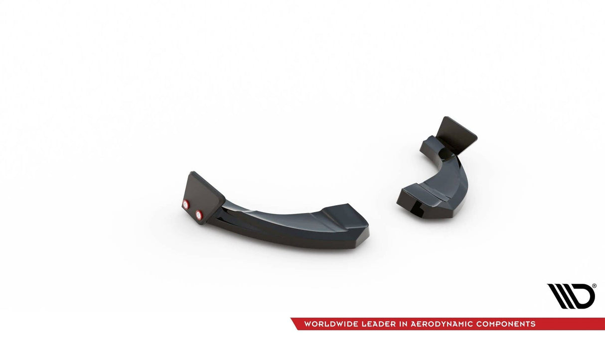 Maxton Design Rear Side Splitters V.1 + Flaps Hyundai Kona N MK2