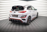 Maxton Design Rear Side Splitters V.1 + Flaps Hyundai Kona N MK2
