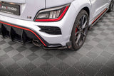 Maxton Design Rear Side Splitters V.1 + Flaps Hyundai Kona N MK2