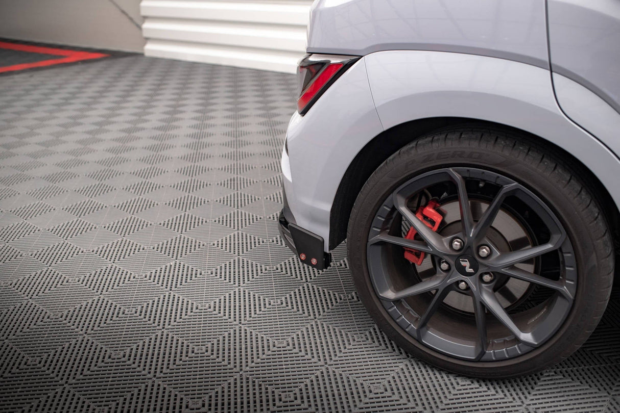Maxton Design Rear Side Splitters V.1 + Flaps Hyundai Kona N MK2