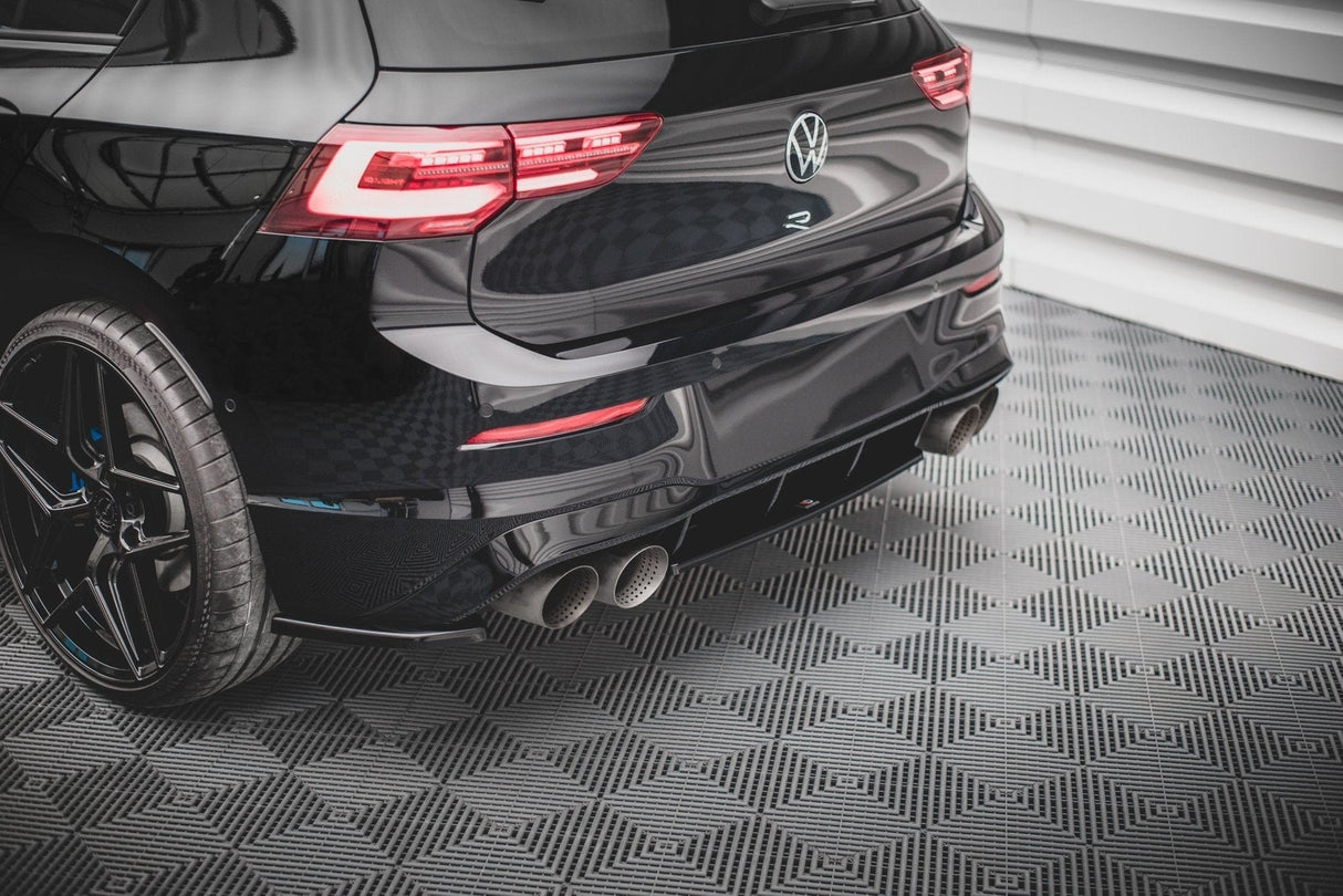 Maxton Design Rear Side Splitters V.1 For - VW Golf R Mk8