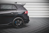 Maxton Design Rear Side Splitters V.1 For - VW Golf R Mk8