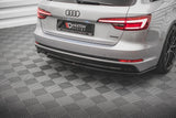 Maxton Design Rear Side Splitters V.2 Audi A4 S-Line B9