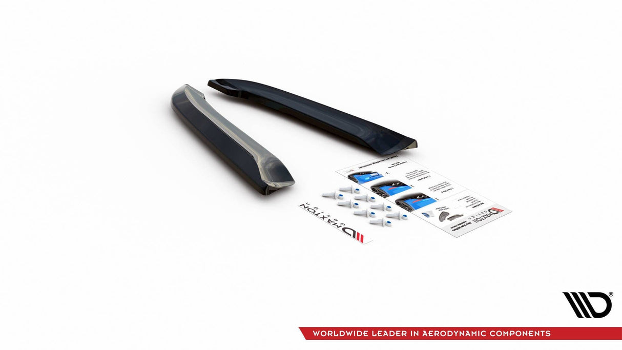 Maxton Design Rear Side Splitters V.2 Audi RS4 Sedan B7
