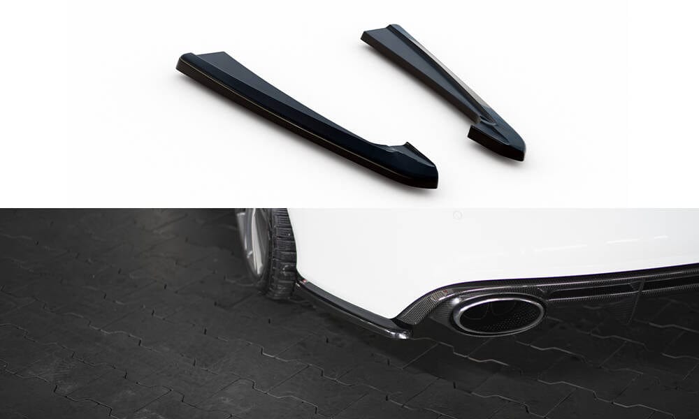 Maxton Design Rear Side Splitters V.2 Audi C7 RS7