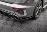 Maxton Design Rear Side Splitters V.2 Audi S3 Sedan 8Y (Set Valance)