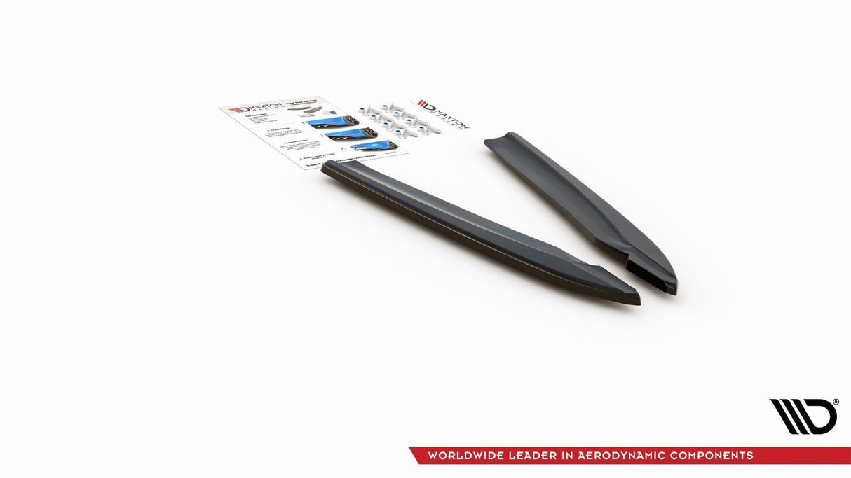 Maxton Design Rear Side Splitters V.2 Audi S8 D4 Facelift