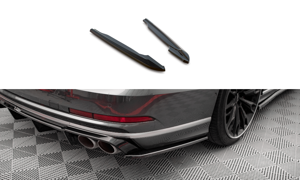 Maxton Design Rear Side Splitters V.2 Audi S8 D5 (Set Valance)