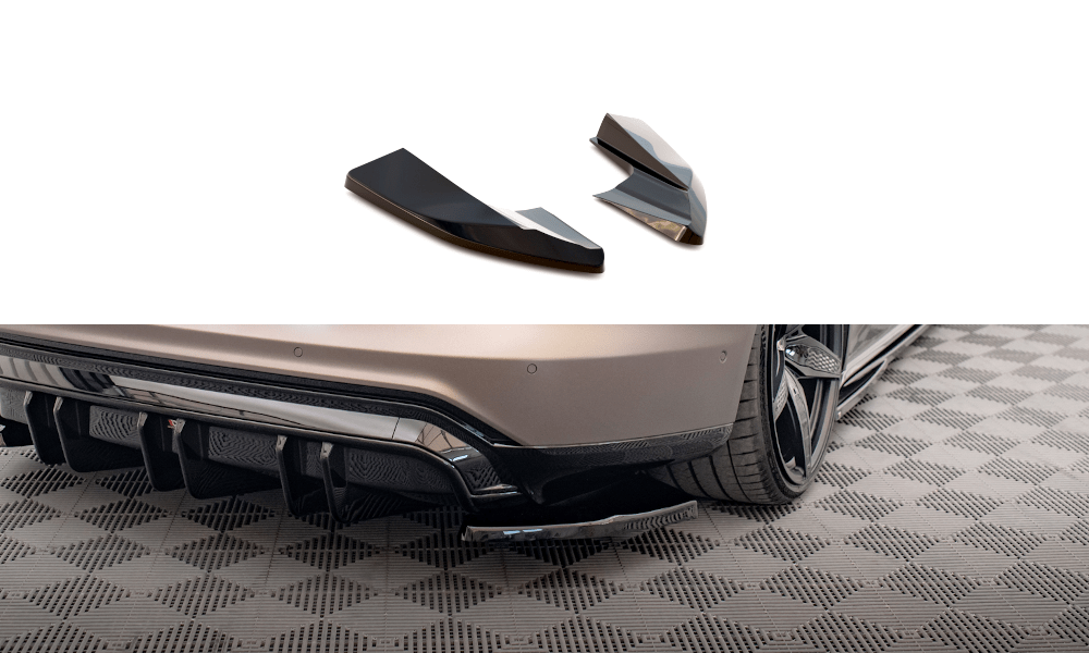 Maxton Design Rear Side Splitters V.2 Audi E-Tron GT / Rs GT Mk1