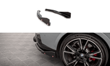 Maxton Design Rear Side Splitters V.2 + Flaps BMW 2 Coupe M240I G42